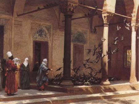 Jean Leon Gerome Les Pigeons (mk32)